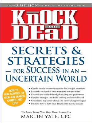 cover image of Secrets & Strategies in Uncertain World